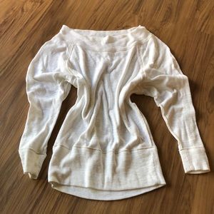 Free people off the shoulder sweater